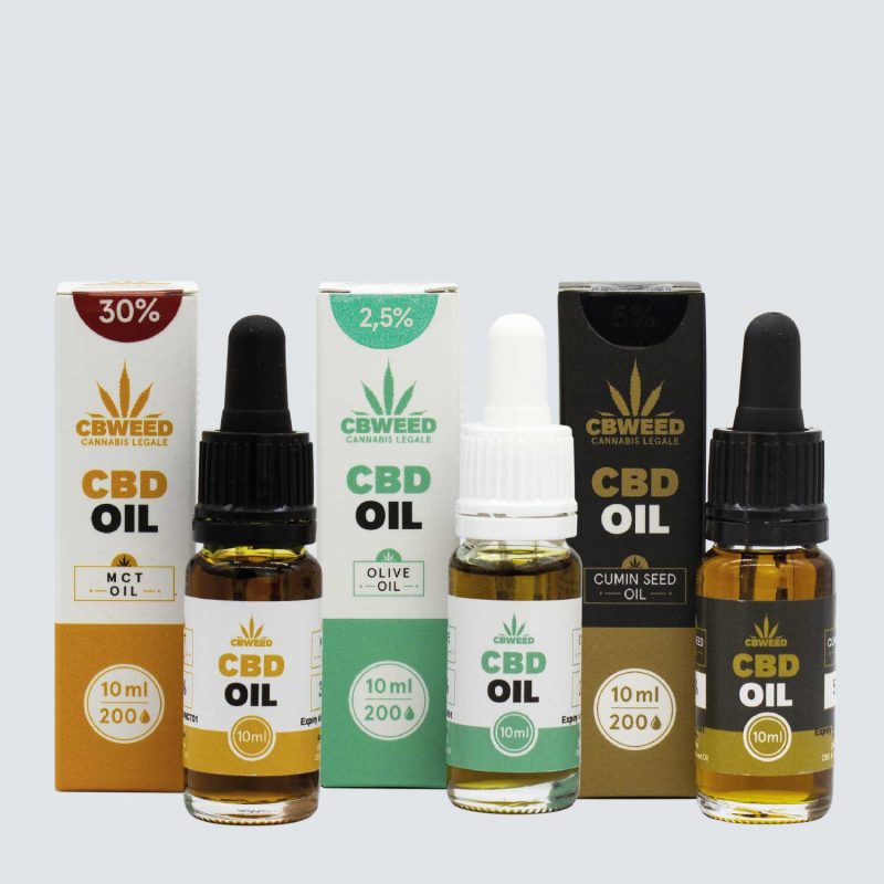 Aromatisches Öl mit CBD